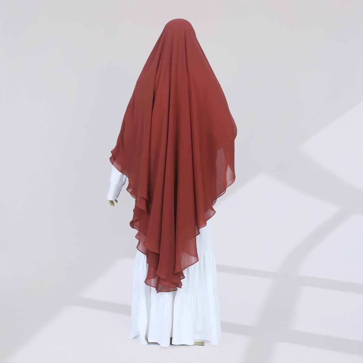 Zunaira French Khimar - Cinnamon