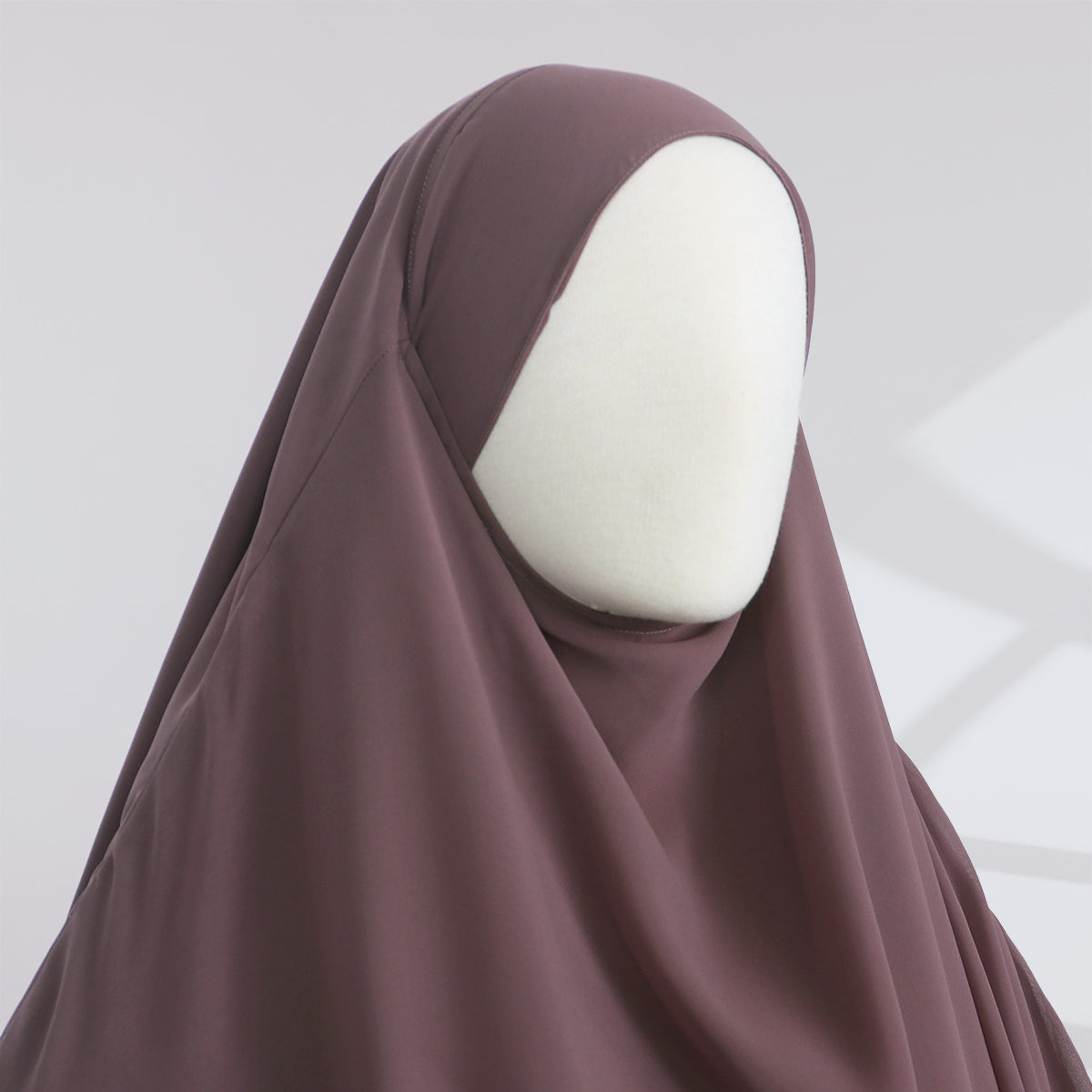 Zunaira French Khimar - Rose Taupe