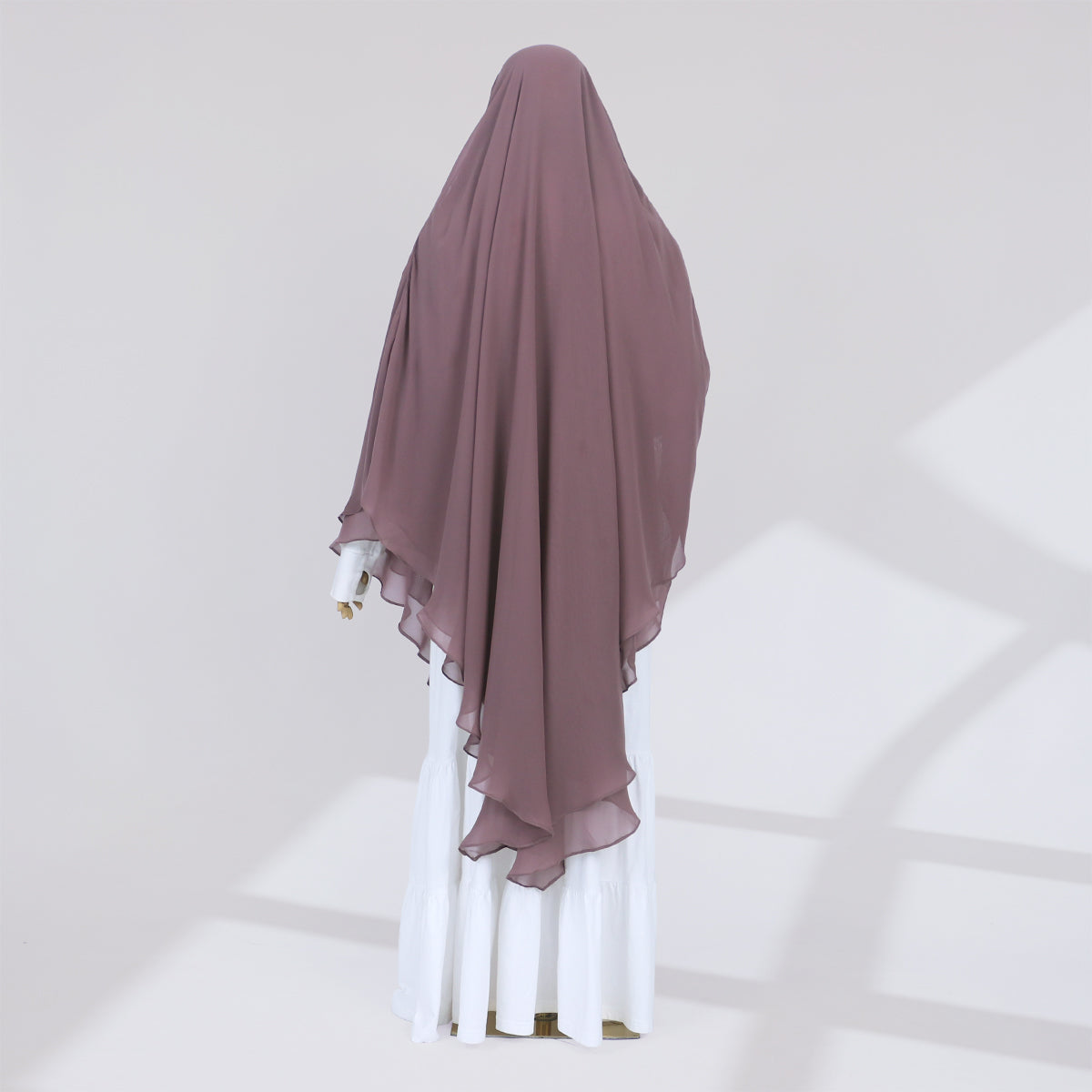 Zunaira French Khimar - Rose Taupe