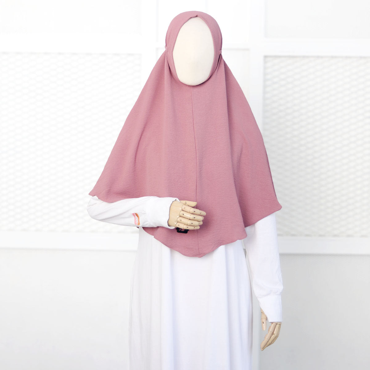 DEFECT Kaina Hijab - Dusty Pink