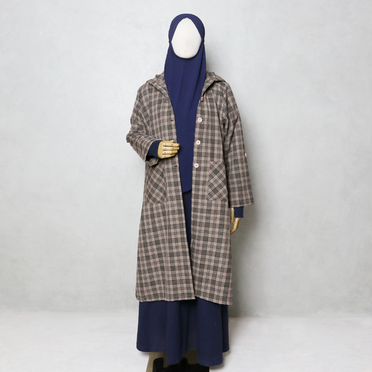 SAMPLE Maleekah Flannel - Macaron
