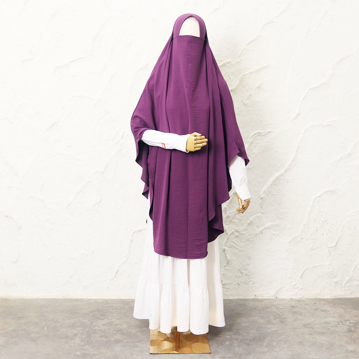 Jasmine French Khimar - Lavender