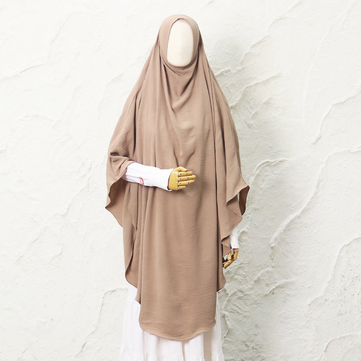 Jasmine French Khimar - Mocca