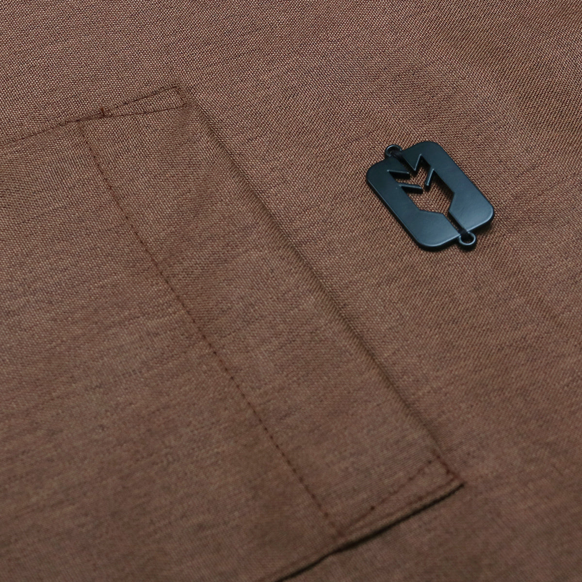 DEFECT Haafiz Kurta - Brown