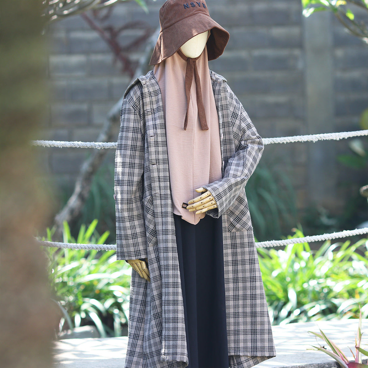SAMPLE Maleekah Flannel - Macaron