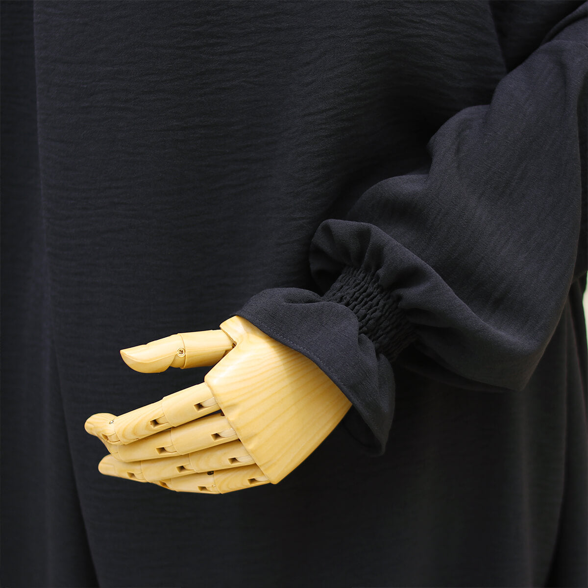 Almira French Khimar Set - Black