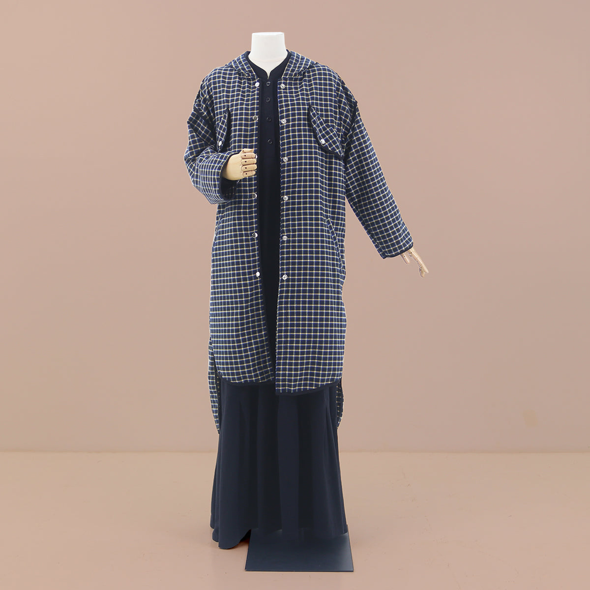 Dinara Flannel - Navy
