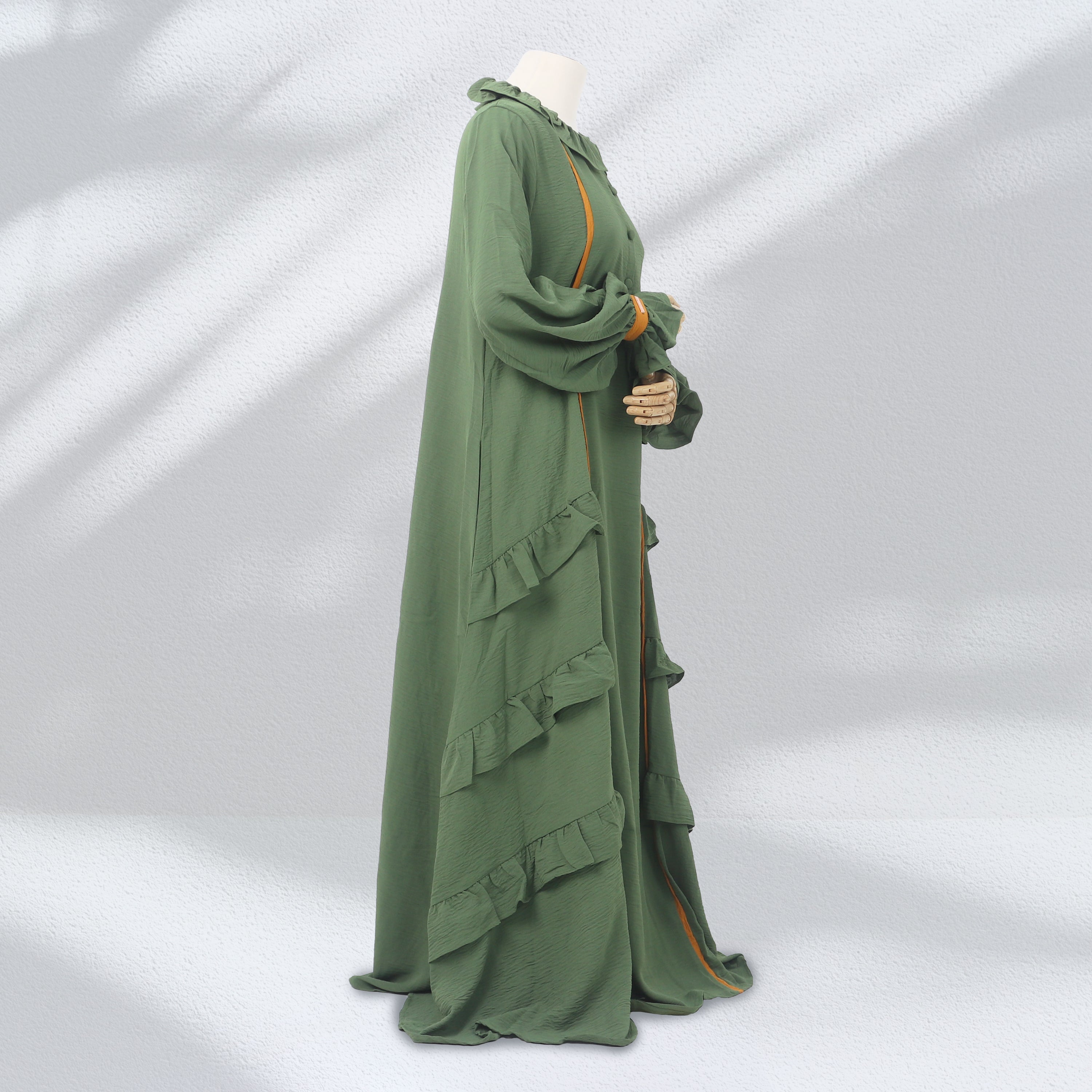 Veeya Dress Set - Olive