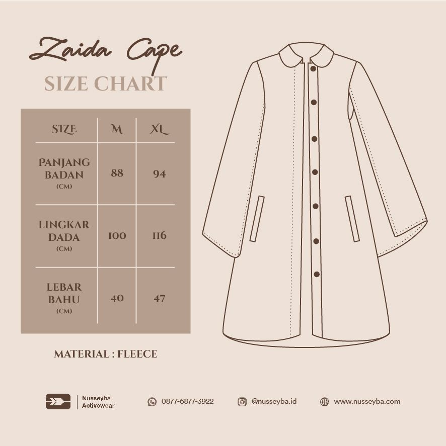 Zaida Cape - Black