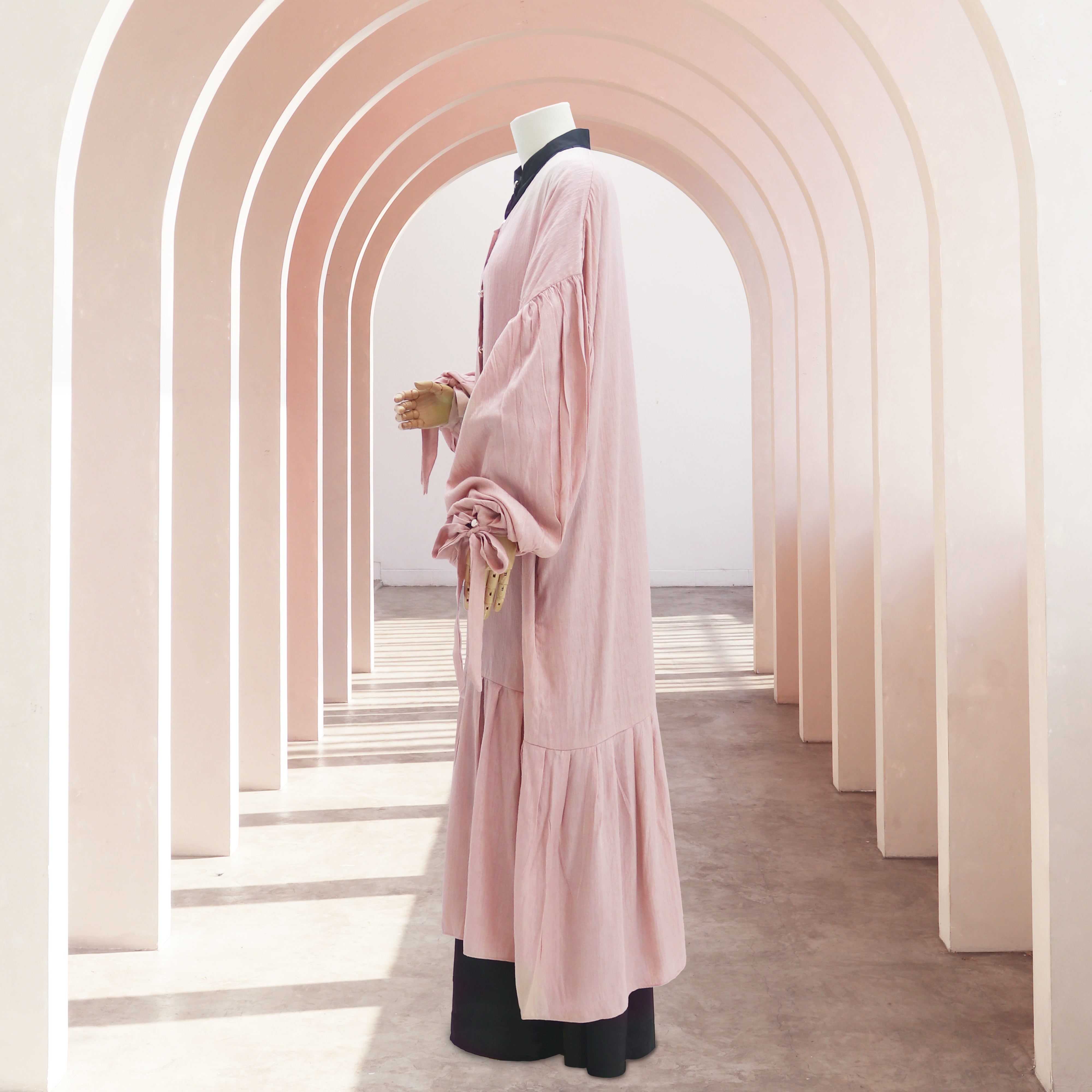Lusiana Outer - Dusty Pink