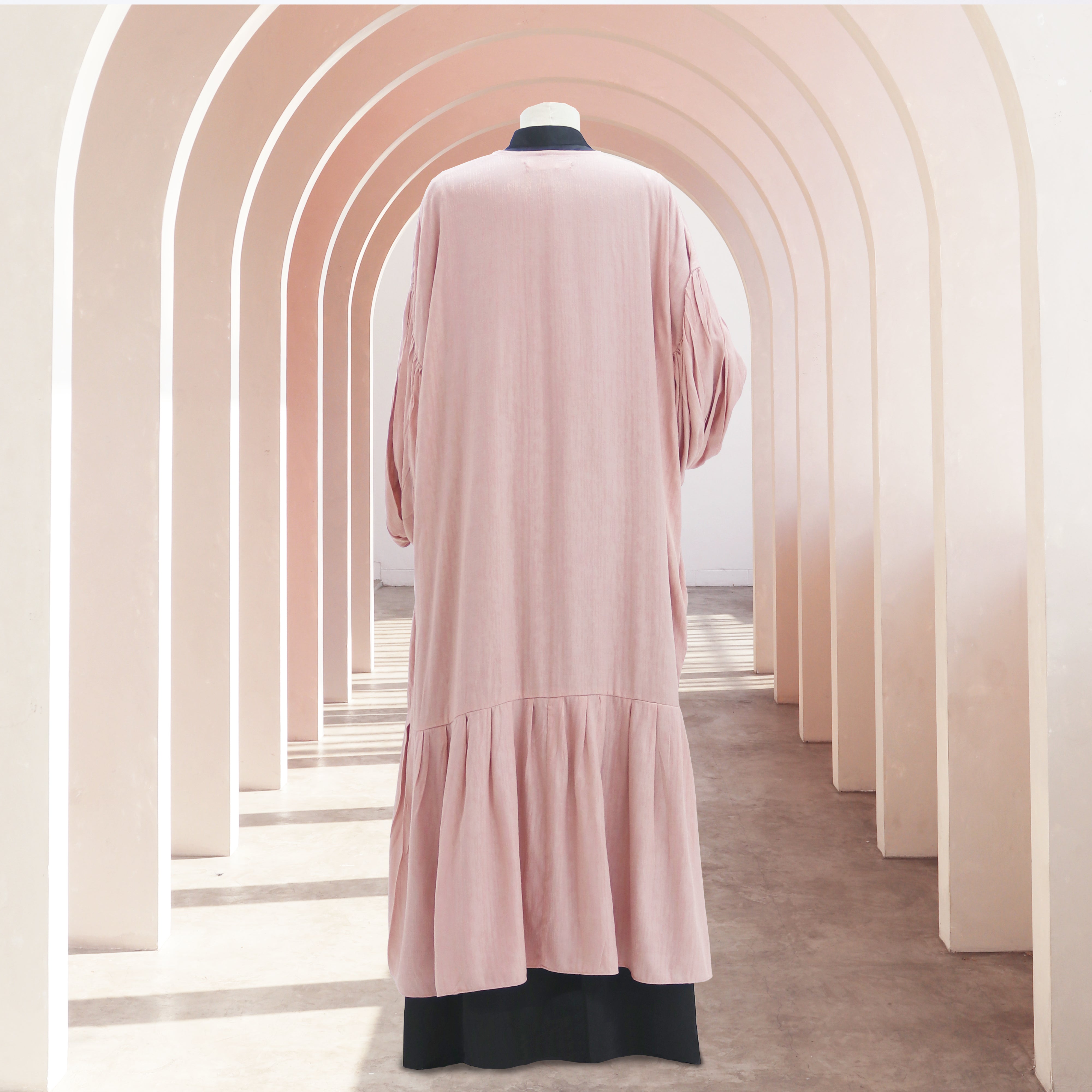 Lusiana Outer - Dusty Pink