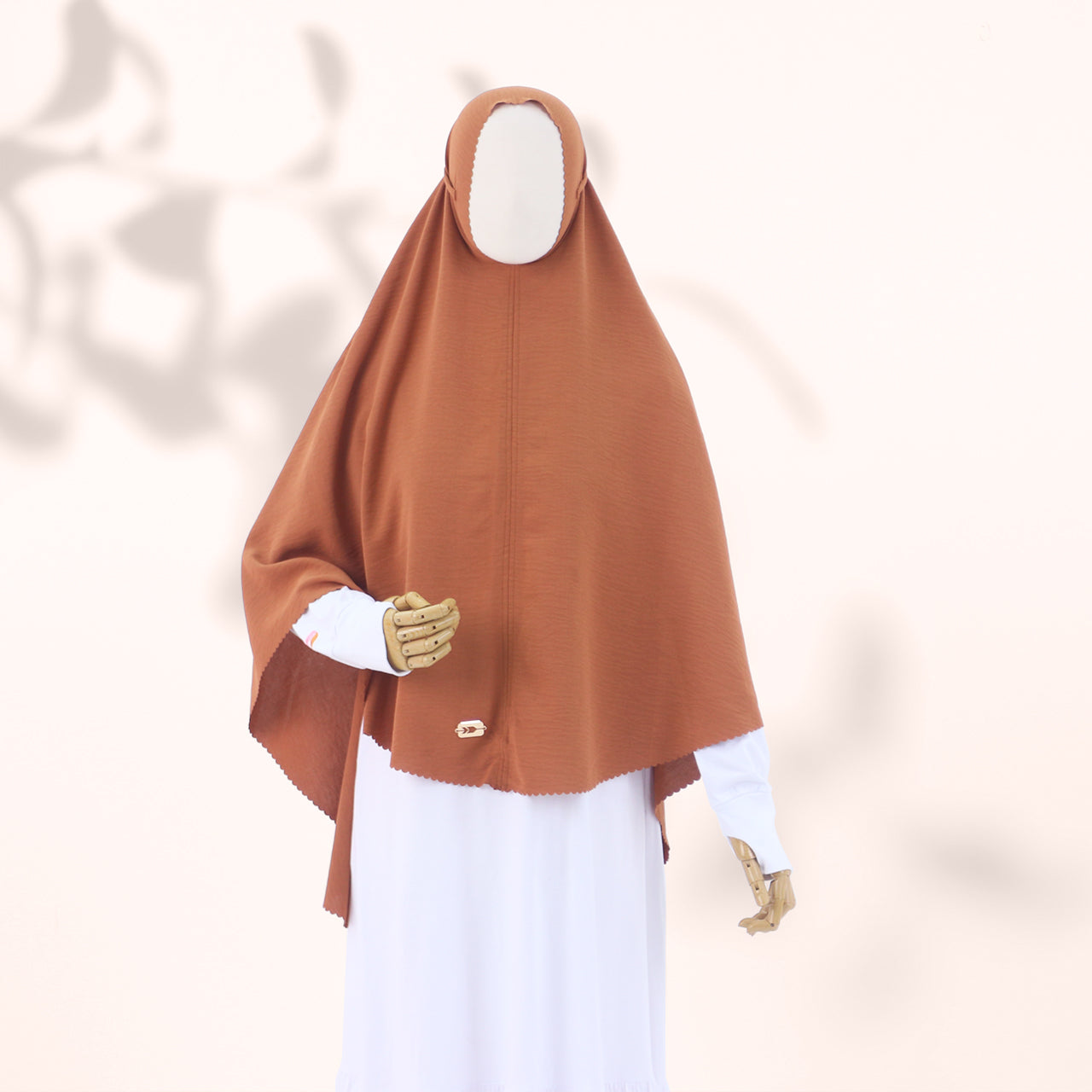 Nadhira Khimar - Light Orange