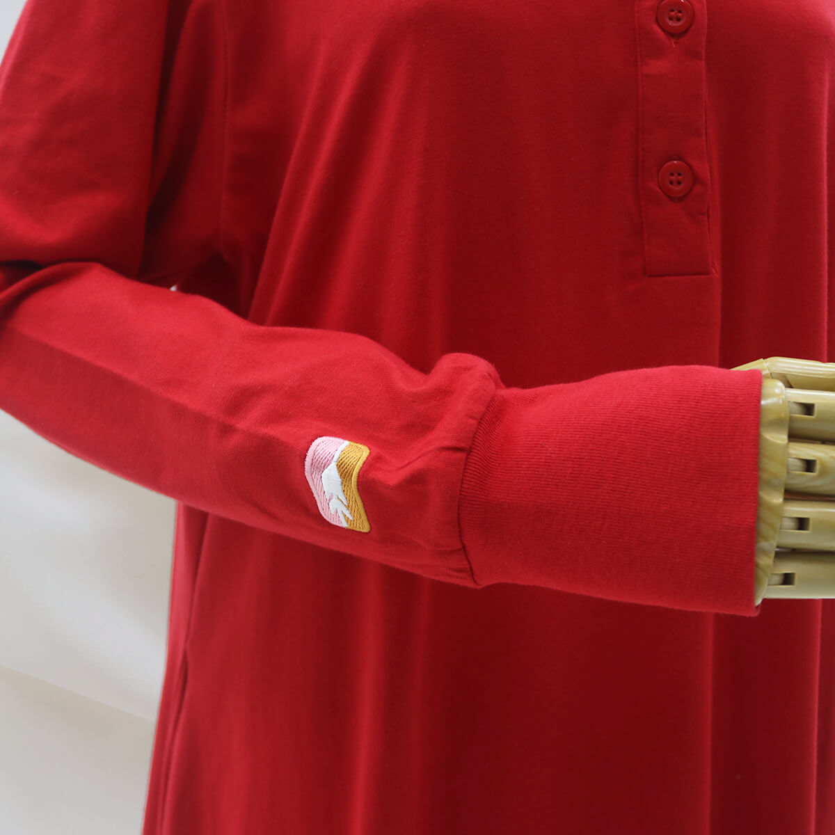 Naqeeya Dress - Red