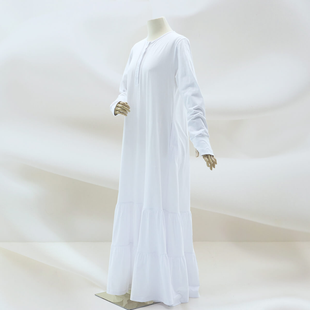 Naqeeya Dress - White