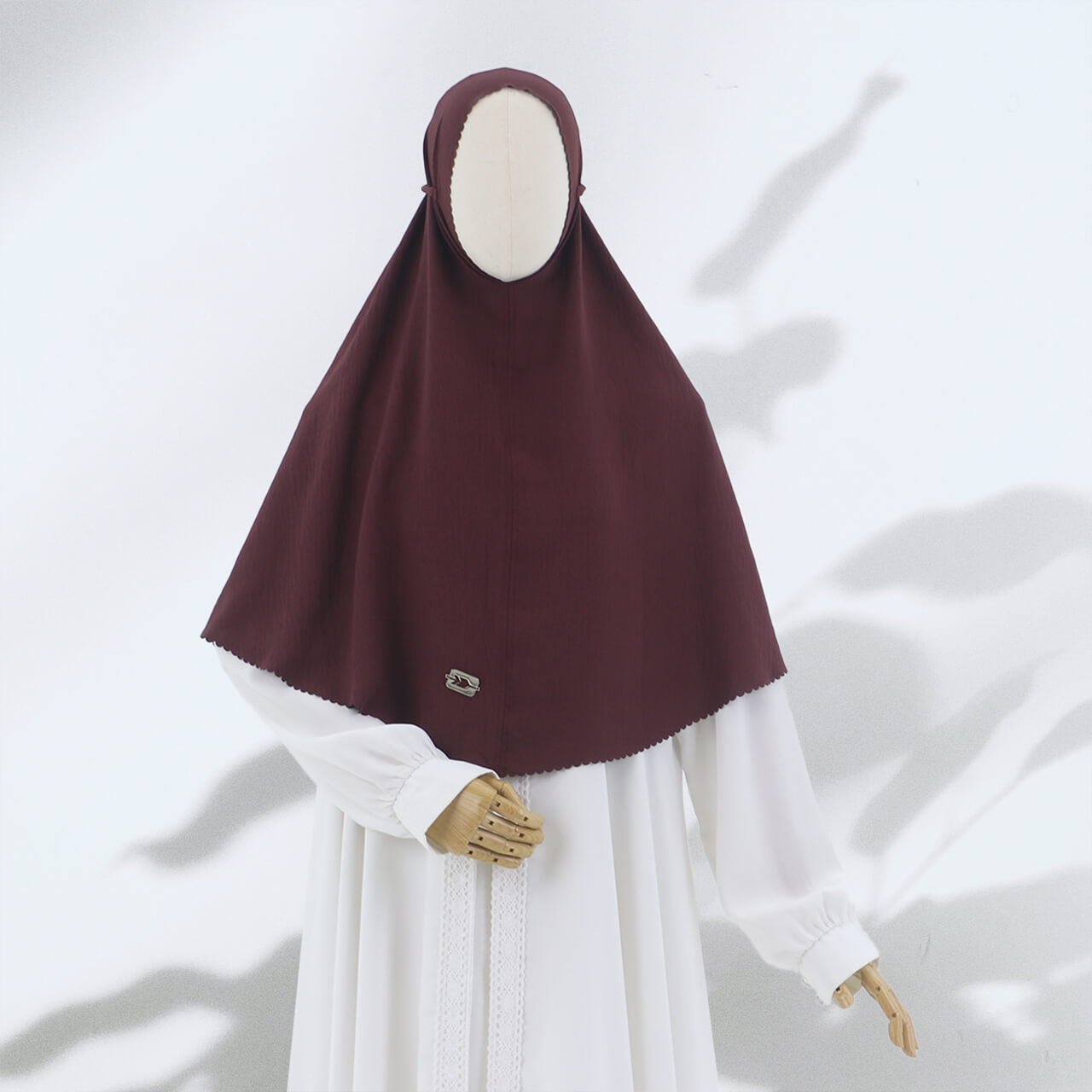DEFECT Nayla Hijab - Burgundy