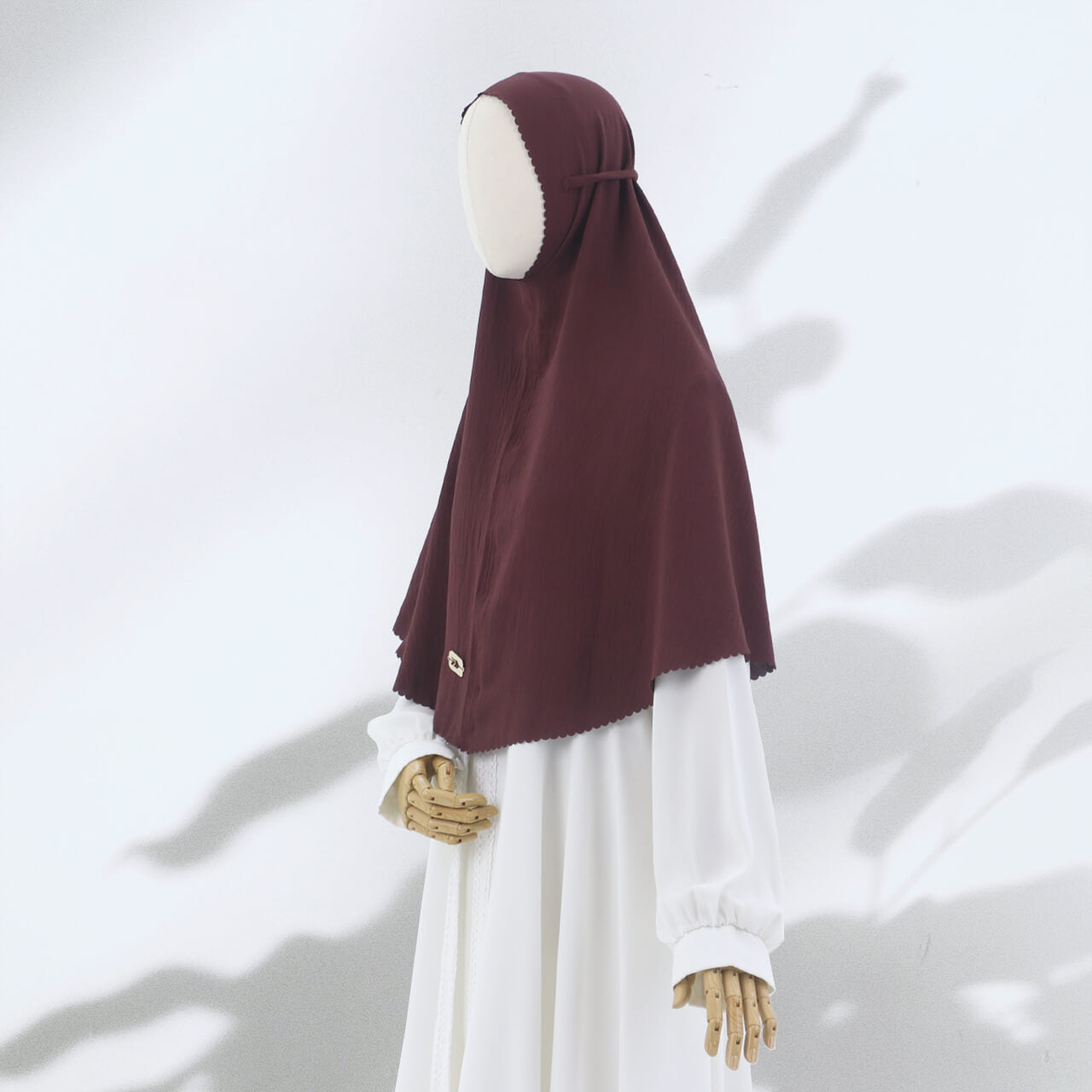 Nayla Hijab - Burgundy