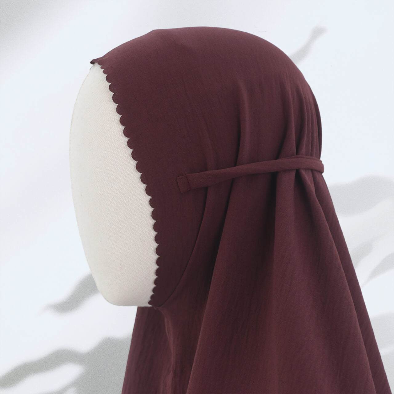 Nayla Hijab - Burgundy