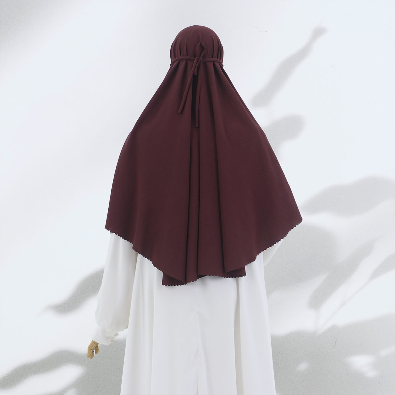 Nayla Hijab - Burgundy