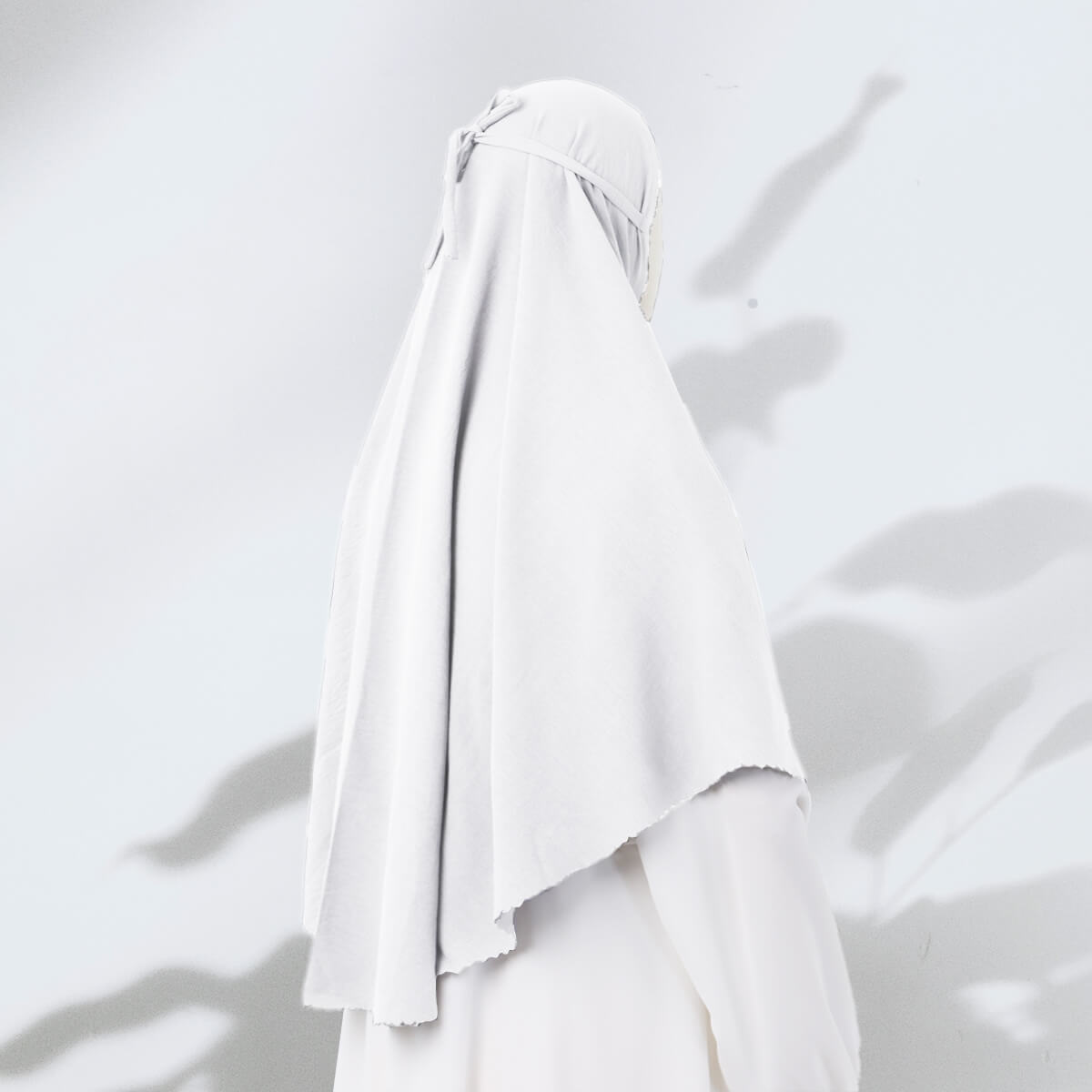 Nayla Hijab - Broken White