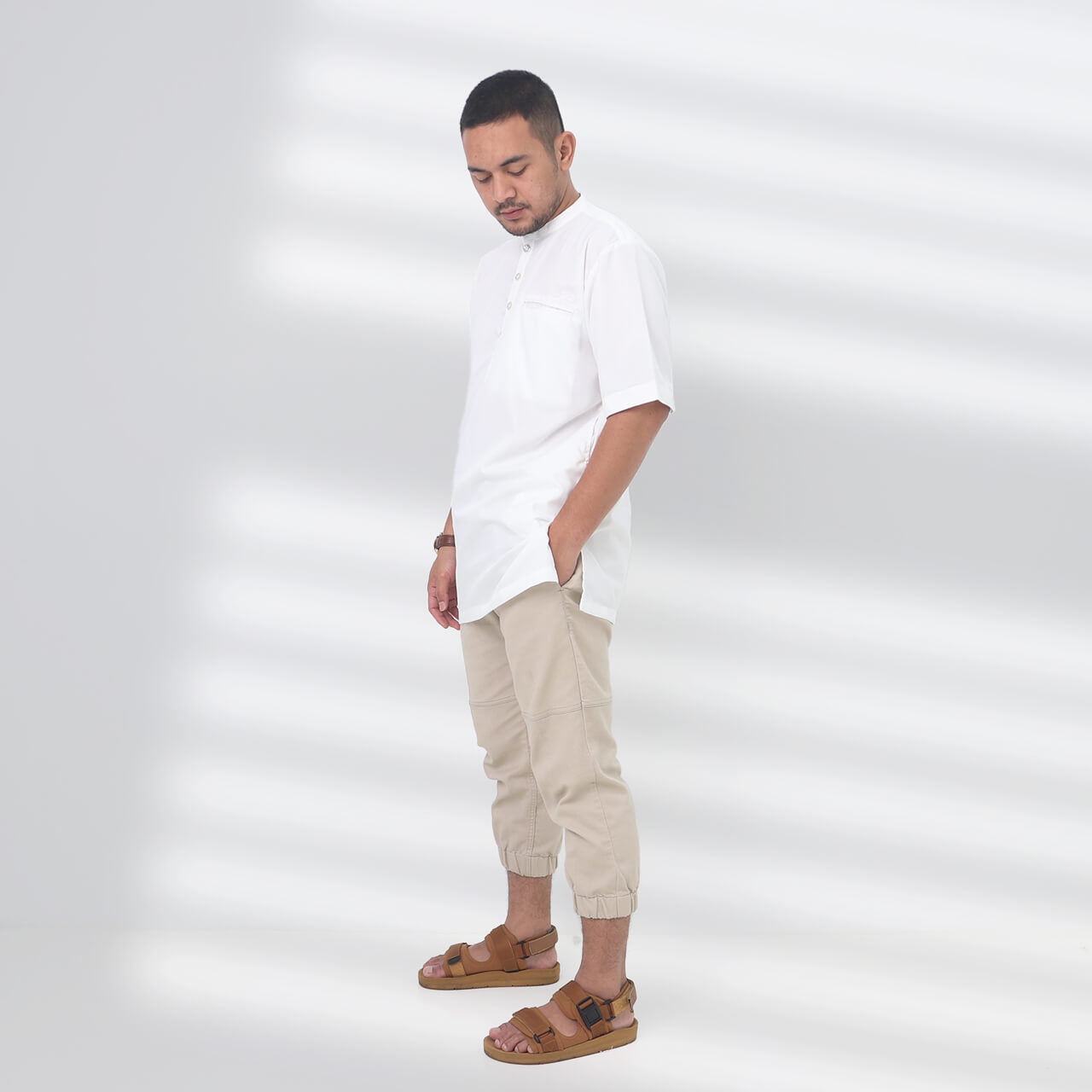 Raffan Kurta - White