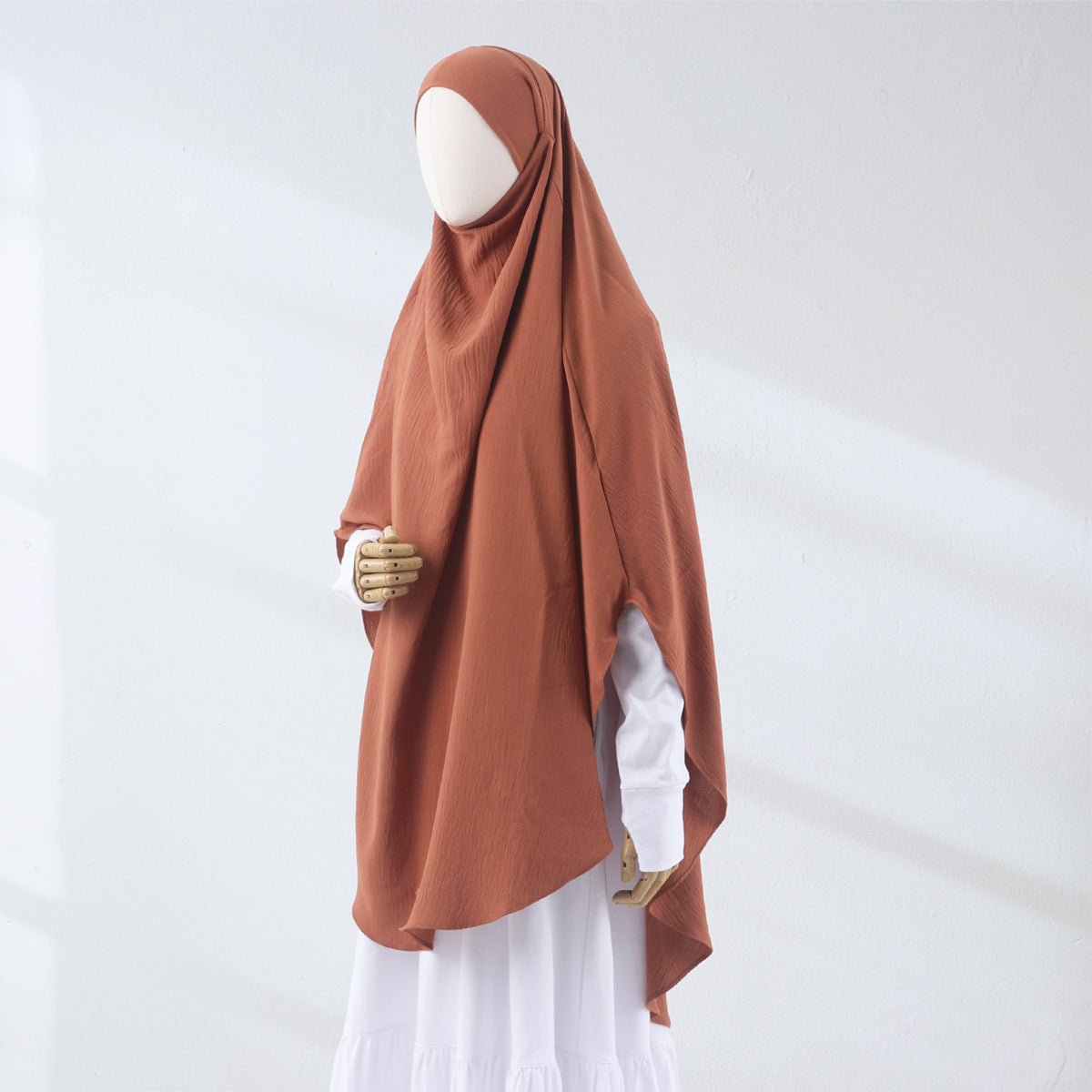 Zahira French Khimar - Tan