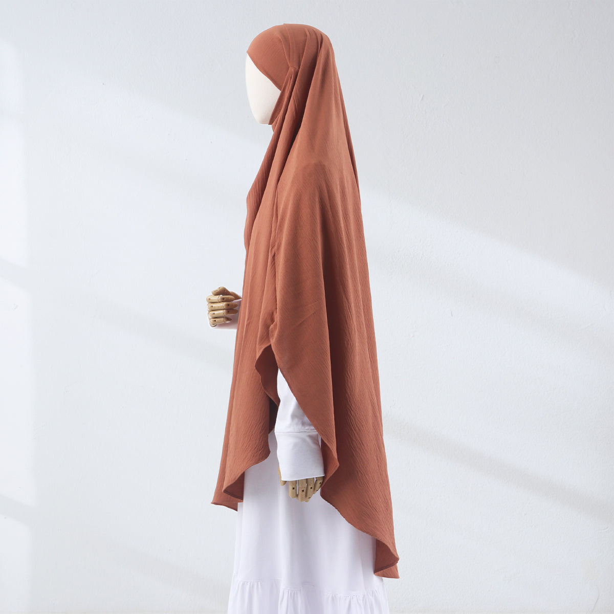 Zahira French Khimar - Tan