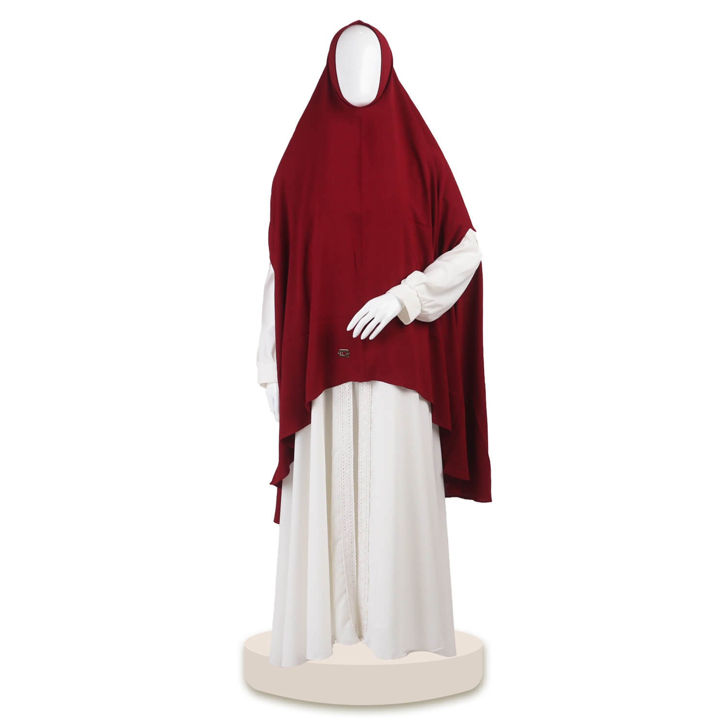 Fateena Khimar - Maroon