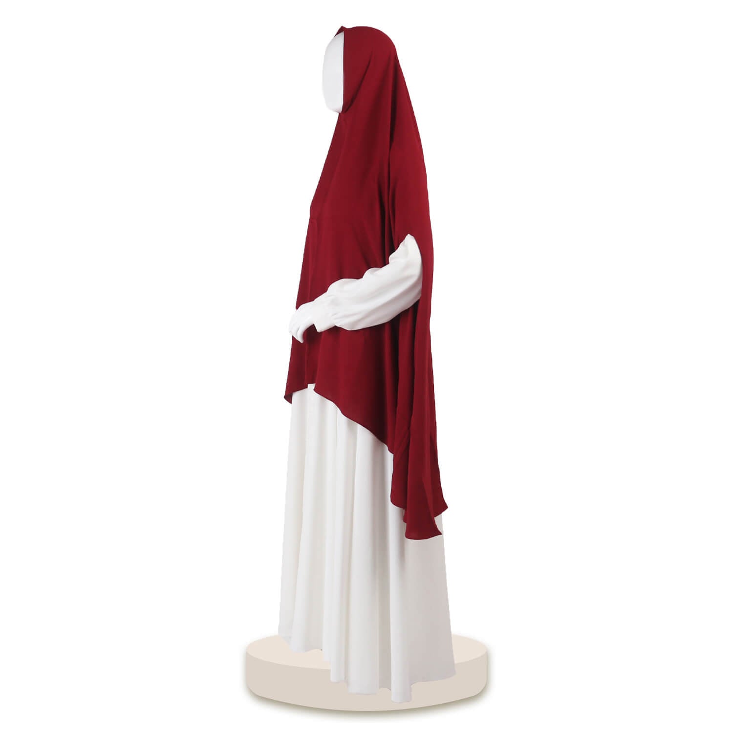 Fateena Khimar - Maroon