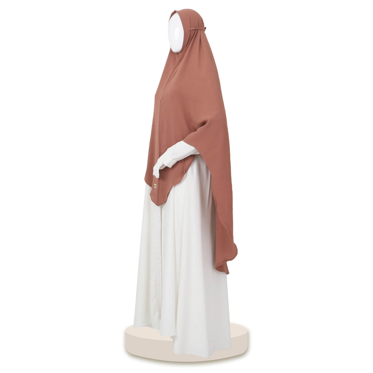 Feryal Instant Khimar - Cocoa Brown