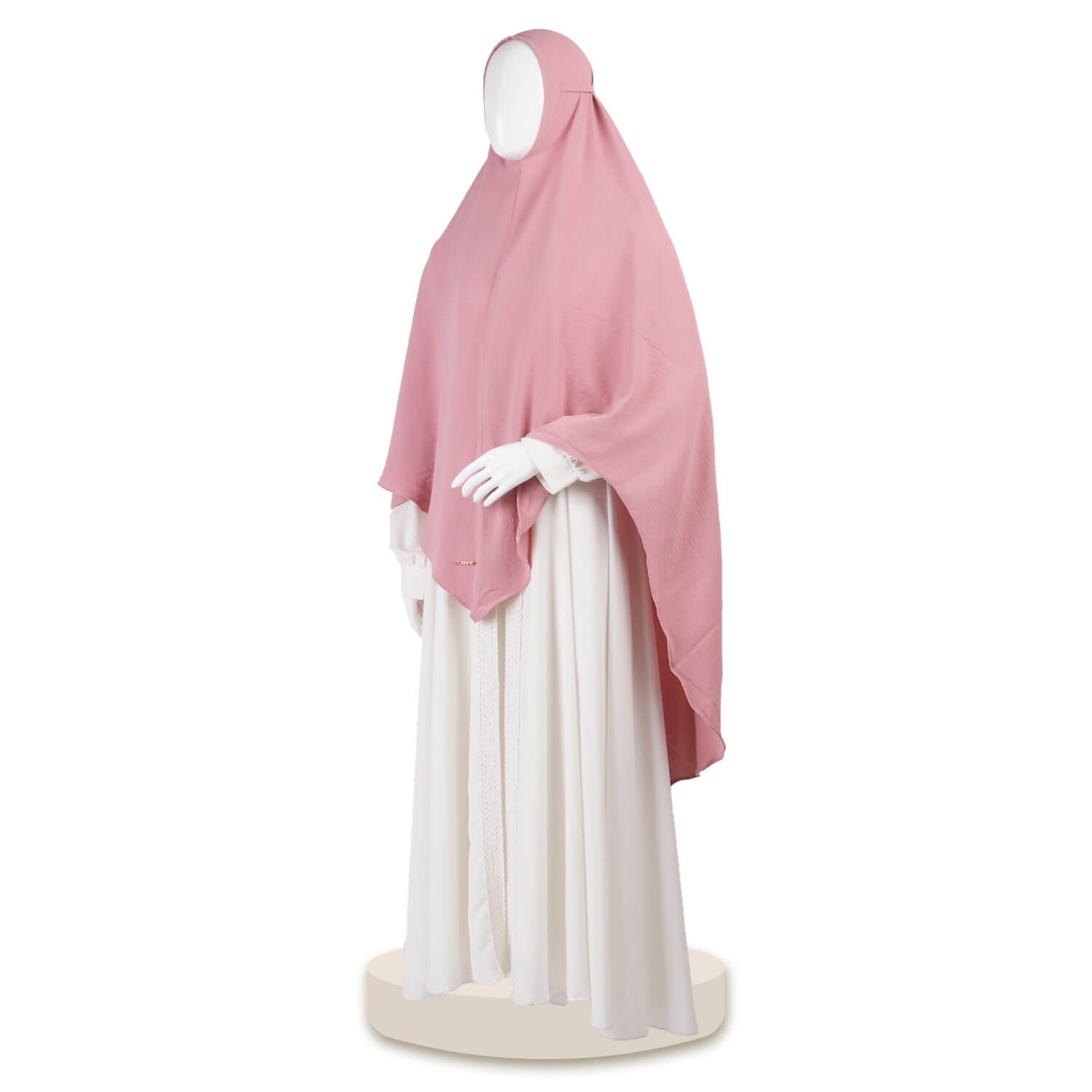 Feryal Instant Khimar - Dusty Pink