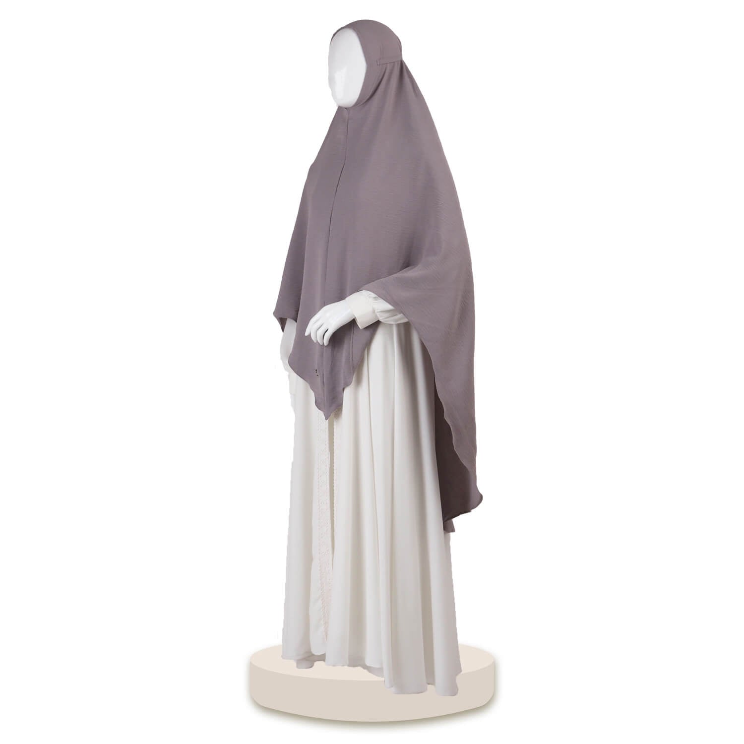 Feryal Instant Khimar - Frost Grey