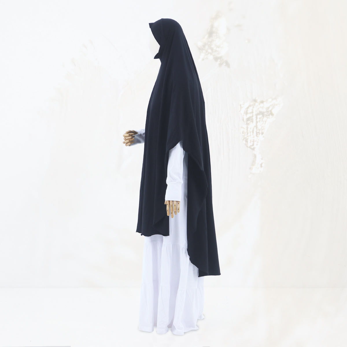 Ulfaqiha Khimar - Black