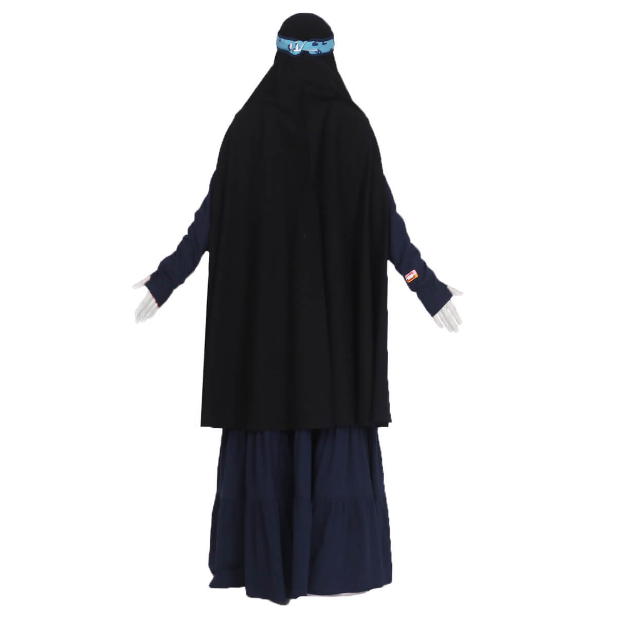 Naqeeya Dress - Navy