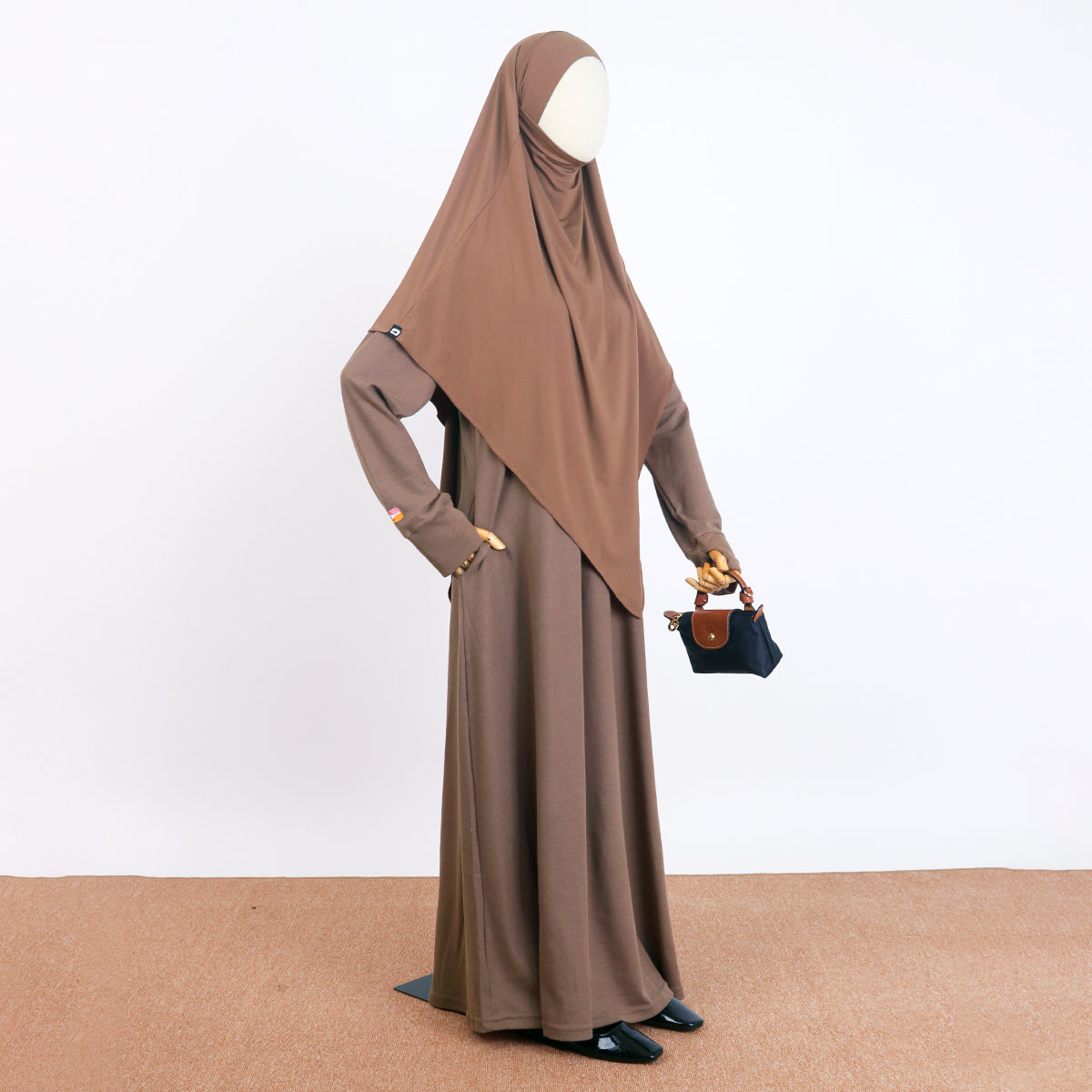 Adreena Dress - Coffee Milk