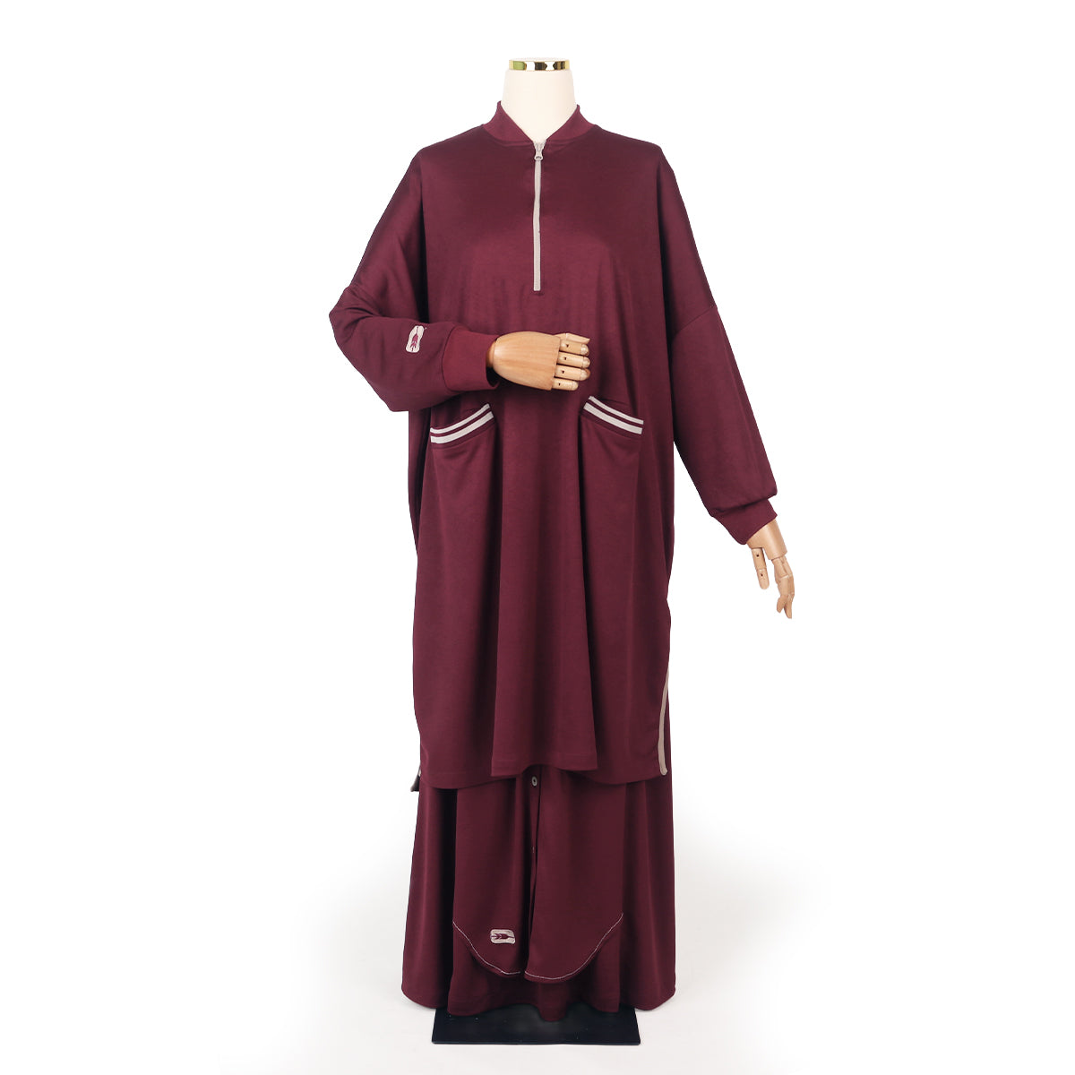 Aghnia Set - Burgundy