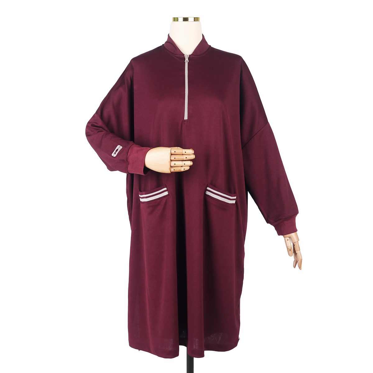 Aghnia Top - Burgundy
