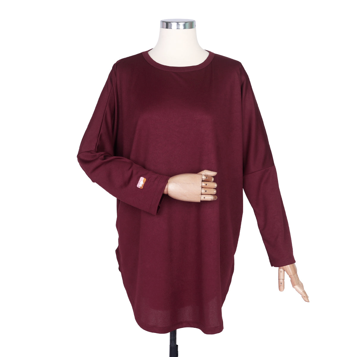 Agista Top Dryfit - Burgundy