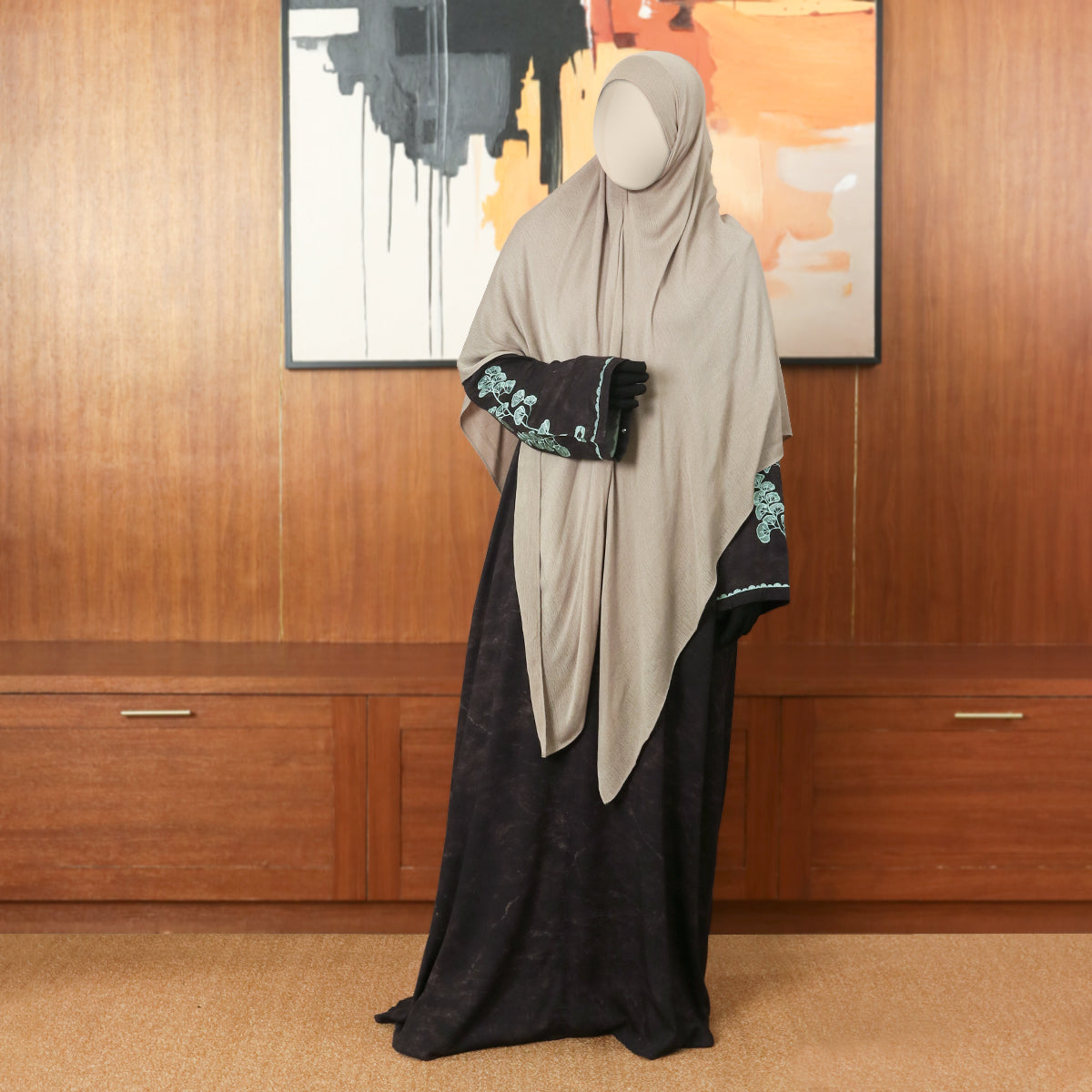 Amayra Abaya - Dark Brown