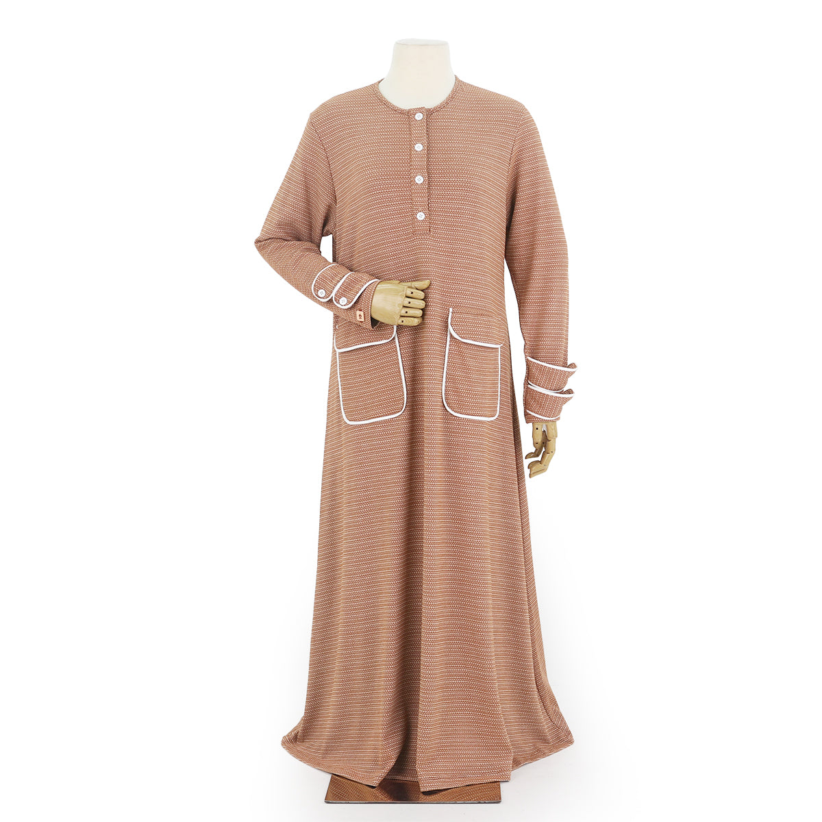 Asheeqa Dress - Earth Brown