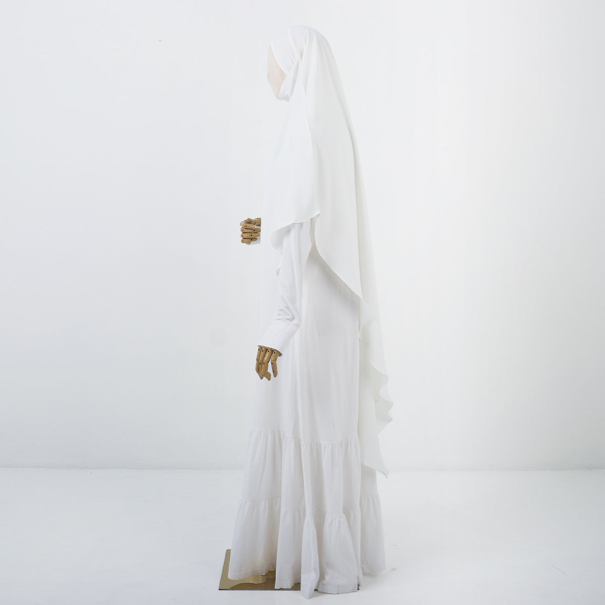 Alesha French Khimar - Off White