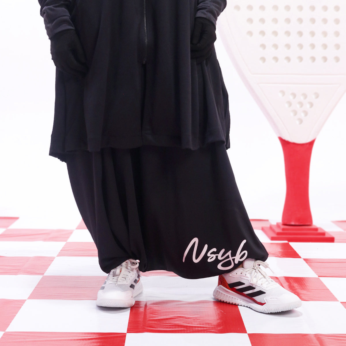 Baseera Hareem Pants - Black