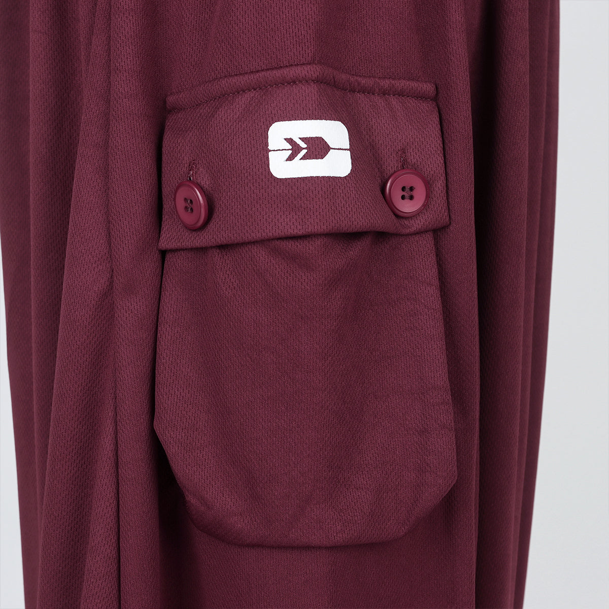 Baseera Hareem Pants - Burgundy