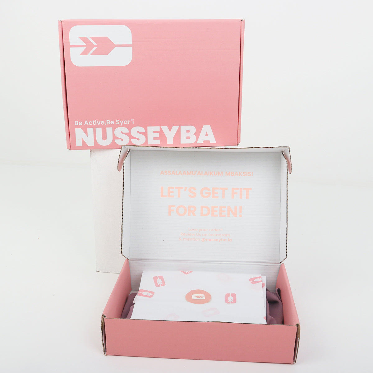 Nusseyba Box Packaging - Pink