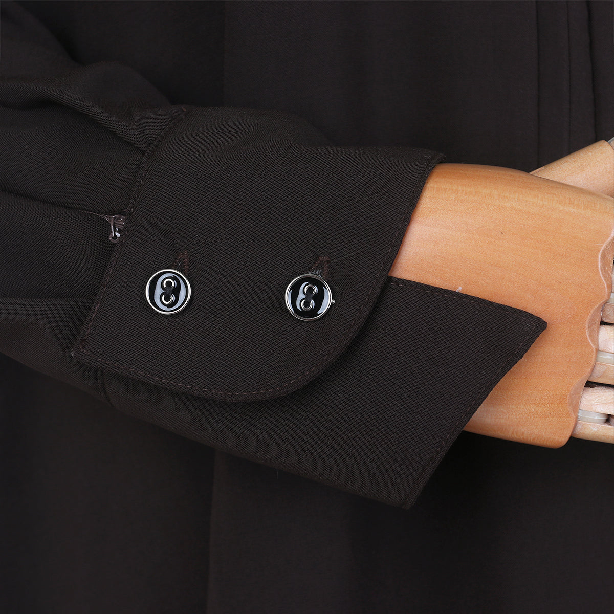 Dafani Dress - Dark Brown
