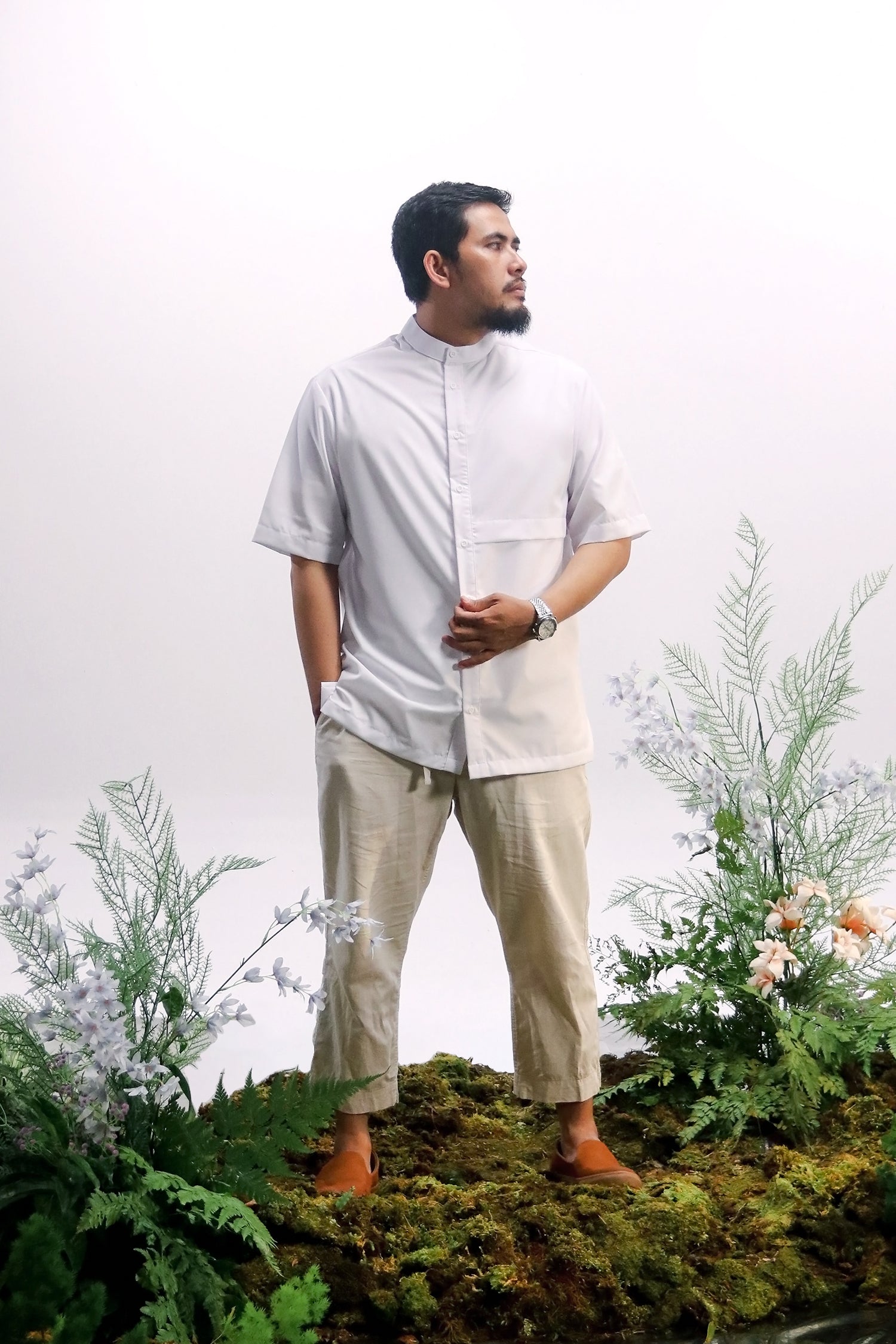 Daffa Kurta - White