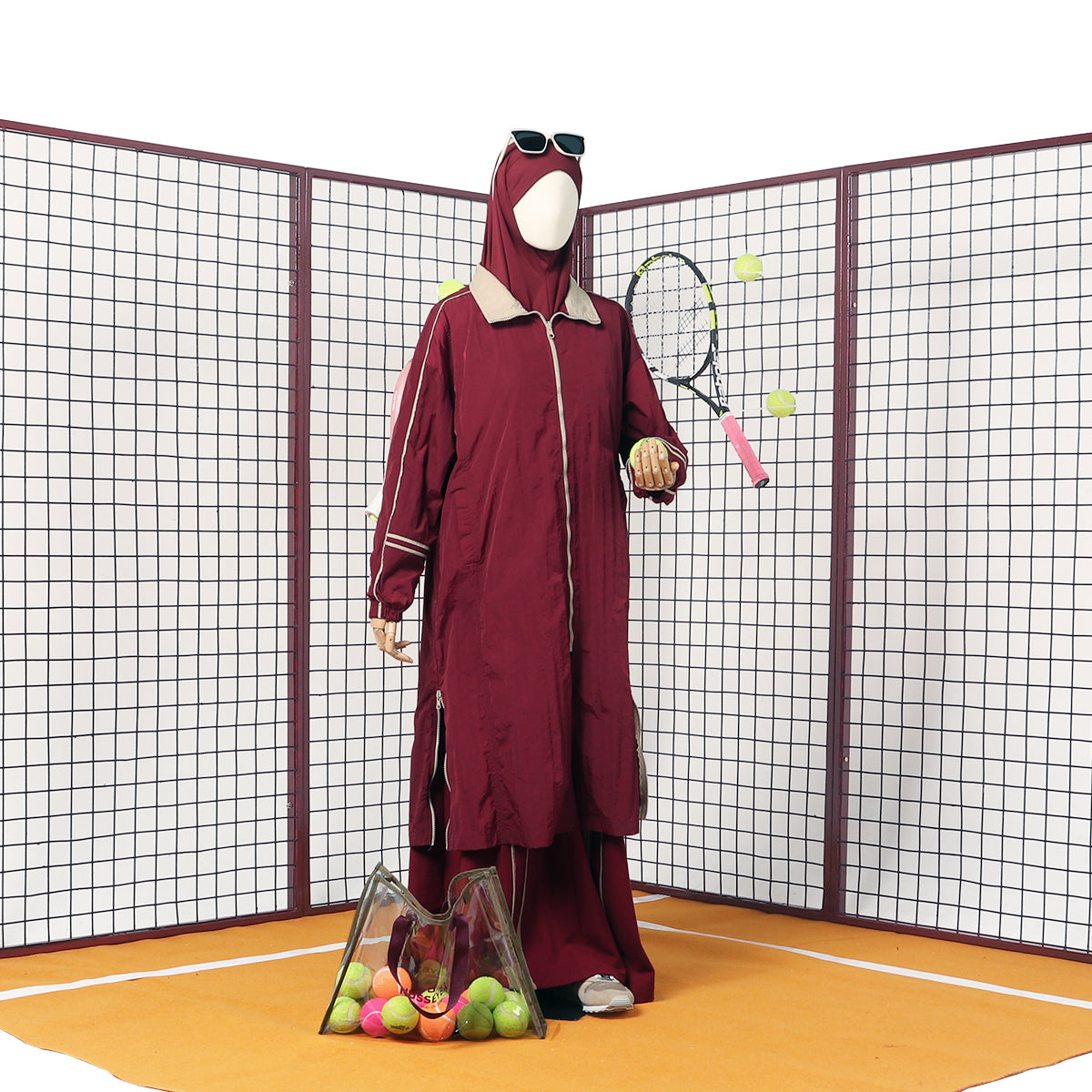 Danish Jacket - Maroon