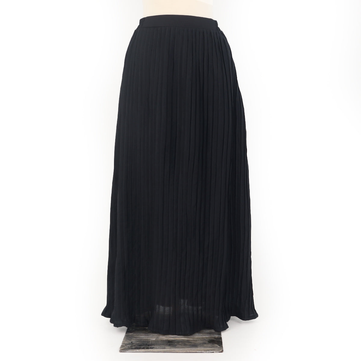 Elina Pleats Skirt - Black