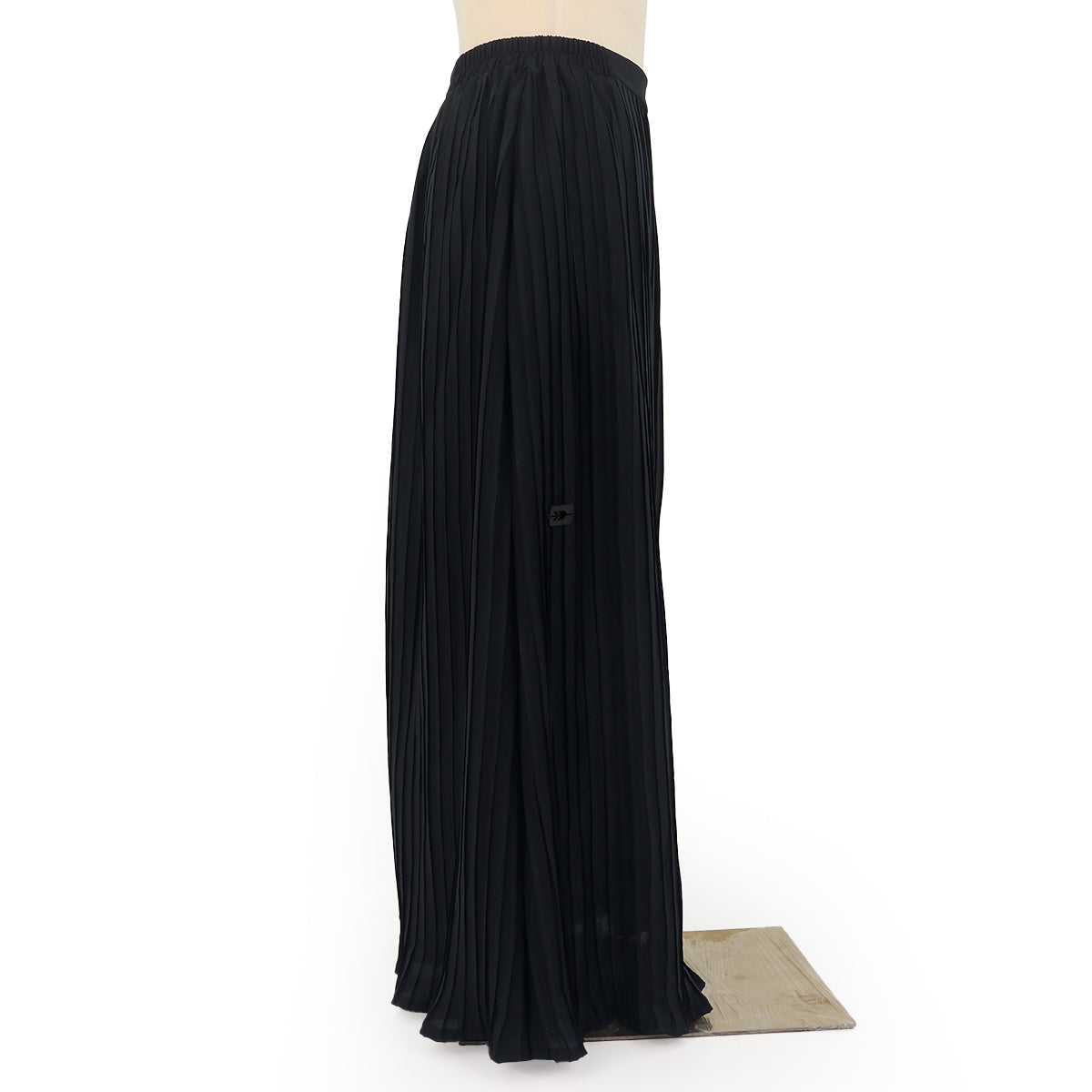 Elina Pleats Skirt - Black