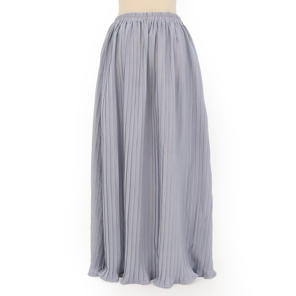 Elina Pleats Skirt - Grey