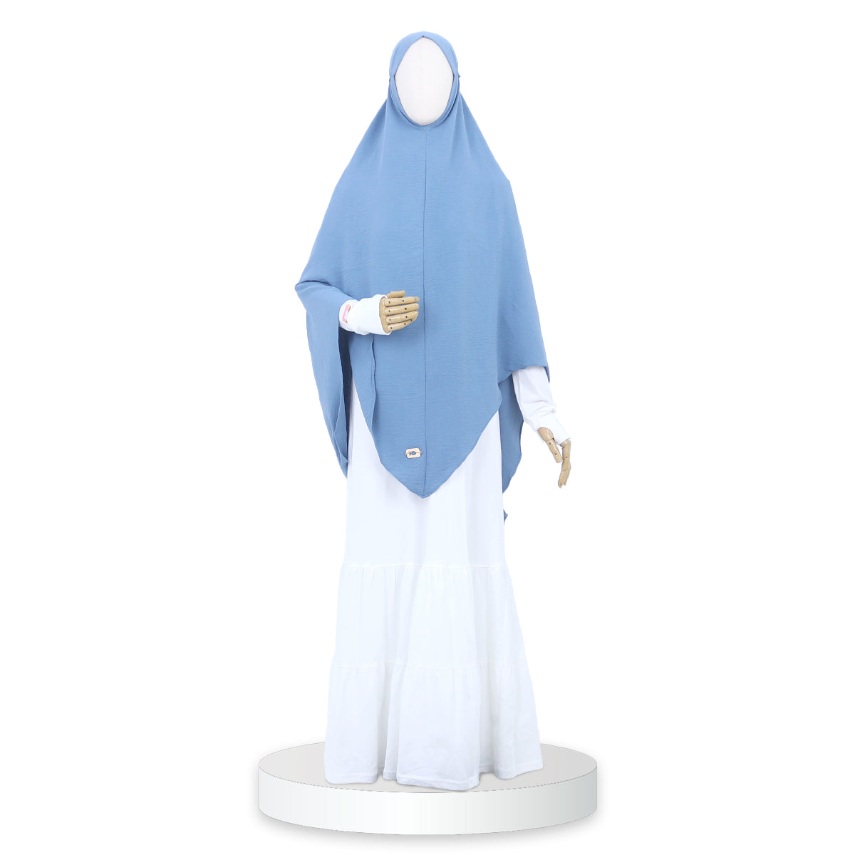 DEFECT Feryal Instant Khimar - Forever Blue